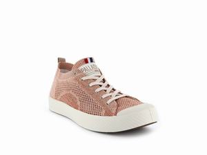 Palladium Női Tornacipő - Pallaphoenix Knit Rózsaszín/Fehér | 340JNZHMF